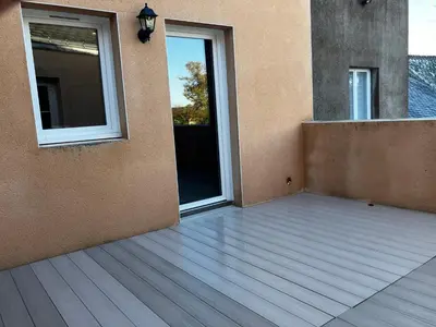 Balcon ou terrasse dans l'établissement La Caverne Bretonne