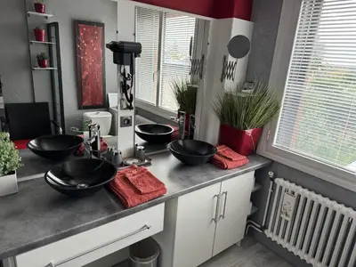 Cuisine ou kitchenette dans l'établissement Domus26 chambre Meridional