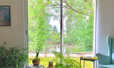 Jardin de l'établissement La Carrière