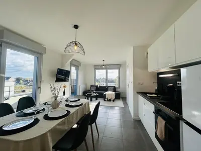 Cuisine ou kitchenette dans l'établissement Casa Orgemont