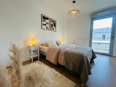 Un ou plusieurs lits dans un hébergement de l'établissement Casa Orgemont