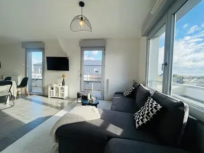 Coin salon dans l'établissement Casa Orgemont