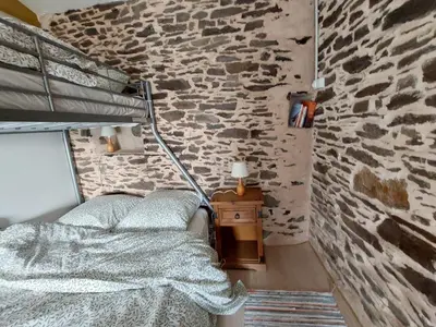 Coin salon dans l'établissement La Tanière du Renard