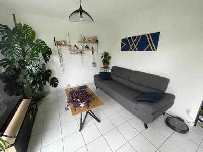 Coin salon dans l'établissement 2room apartment very central