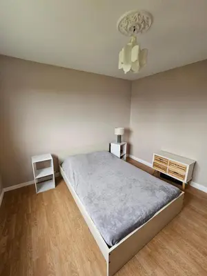Un ou plusieurs lits dans un hébergement de l'établissement Appartement 3 chb 6 à 8 pers au pied des transports
