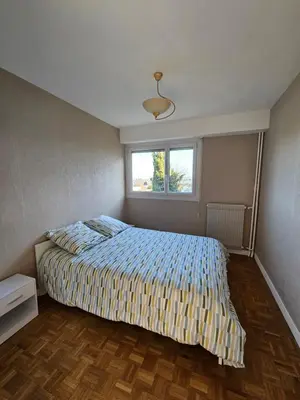 Un ou plusieurs lits dans un hébergement de l'établissement Appartement 3 chb 6 à 8 pers au pied des transports