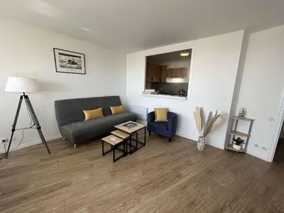 Coin salon dans l'établissement SJ420-023 - Appart 2 pièces 4 couchages SAINT JEAN DE MONTS