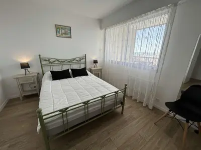 Un ou plusieurs lits dans un hébergement de l'établissement SJ420-023 - Appart 2 pièces 4 couchages SAINT JEAN DE MONTS