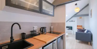 Plan de l'établissement Le Perchoir du marché - Appartement pour 2 personnes