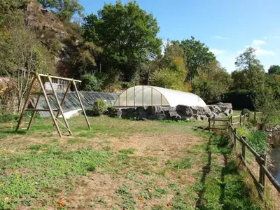 Jardin de l'établissement Petit coin de paradis