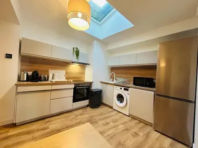 Cuisine ou kitchenette dans l'établissement Casa Bohème Chic