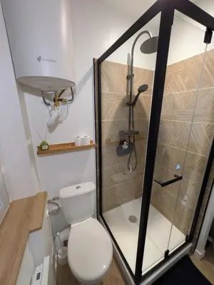 Salle de bains dans l'établissement Studio cœur de ville