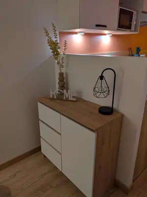 Cuisine ou kitchenette dans l'établissement Studio cœur de ville