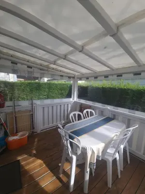 Plan de l'établissement Charmant Mobil-home proche de la mer