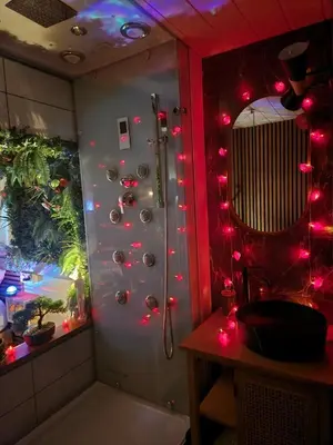 Plan de l'établissement Jungleroom Vegetal and romantic, parking