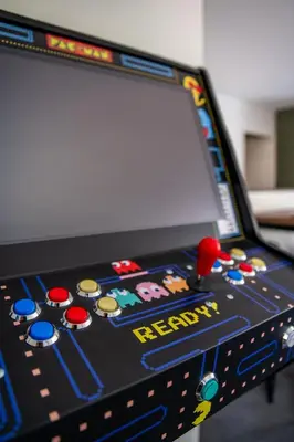 Salle de jeux dans l'établissement Le Balcon de la Barbinière