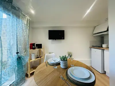 Cuisine ou kitchenette dans l'établissement Casa Nature