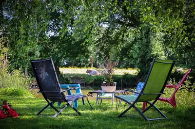 Jardin de l'établissement Refuge de Deux Pins