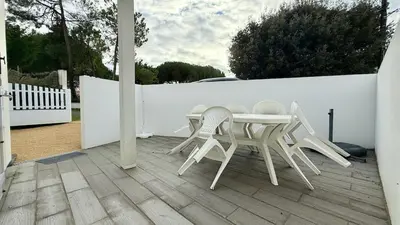 Balcon ou terrasse dans l'établissement A-Bâbord