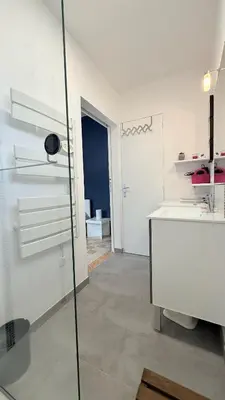 Salle de bains dans l'établissement A-Bâbord