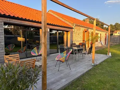 Jardin de l'établissement Le Clos des Melieres