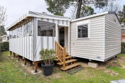 Plan de l'établissement Mobile Home 749 6pers Bois Dormant