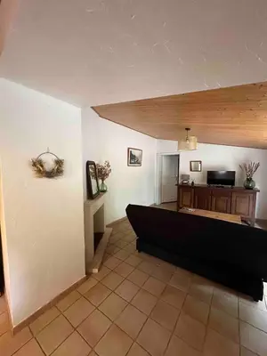 Cuisine ou kitchenette dans l'établissement Maison calme et agréable proche de la mer