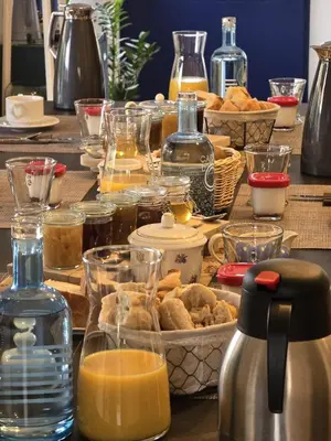 Nourriture dans le B&B/chambre d'hôtes ou à proximité