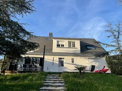 Jardin de l'établissement Maison 16 couchages, 10 min de la plage