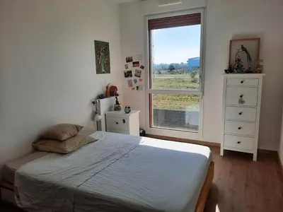 Un ou plusieurs lits dans un hébergement de l'établissement Apartment close to everything