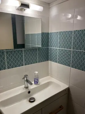 Salle de bains dans l'établissement Beautiful apartment located in a quiet residence