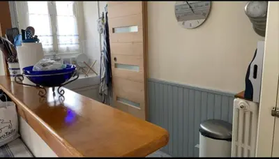 Coin salon dans l'établissement MAISON ARZAEL à SAINT MARC SUR MER