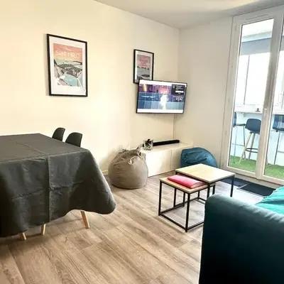 T3 lumineux à deux pas de la plage