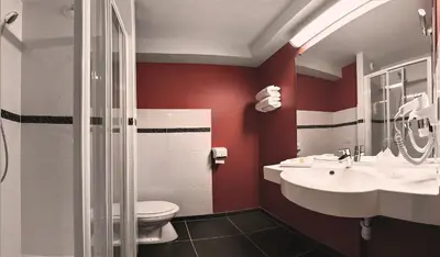 Salle de bains dans l'établissement Ace Hôtel Angers