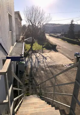 Balcon ou terrasse dans l'établissement Alpha