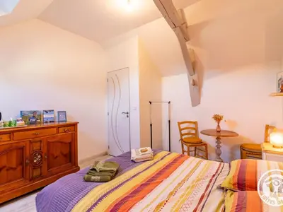 Cuisine ou kitchenette dans l'établissement Chambre d'hôtes à Chalonnes-sur-Loire avec petit déjeuner - FR-1-622-119