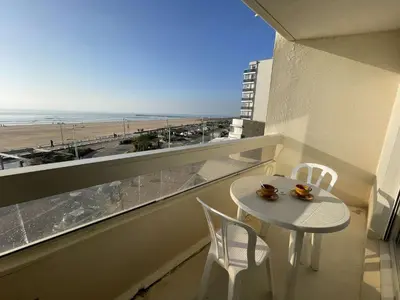 Balcon ou terrasse dans l'établissement SJ210-021 - Appart Studio 2 couchages SAINT JEAN DE MONTS