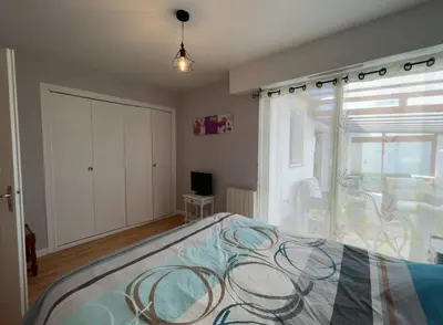 Un ou plusieurs lits dans un hébergement de l'établissement SJ000-013 - Mais 3 pièces 7 couchages - SAINT JEAN DE MONTS