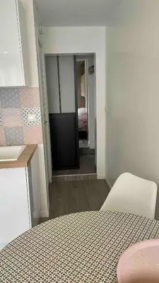 Un ou plusieurs lits dans un hébergement de l'établissement Mon boudoir en bord de mer