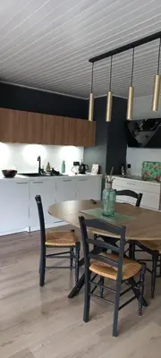 Plan de l'établissement Maison familiale cosy entre pinède et océan Parking privé et pistes cyclables
