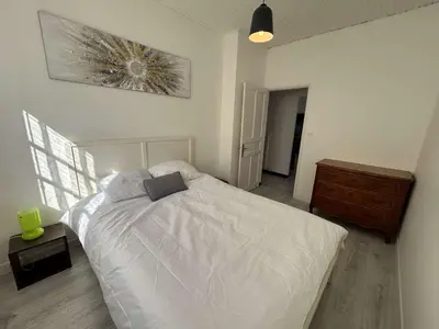 Un ou plusieurs lits dans un hébergement de l'établissement SJ000-14L - Mais 4 pièces 7 couchages SAINT JEAN DE MONTS