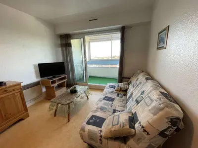 Télévision ou salle de divertissement dans l'établissement SH010-083 - Appart 2 pièces 4 couchages SAINT HILAIRE DE RIEZ
