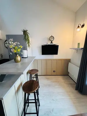 Plan de l'établissement Appartement duplex proche plage et forêt - loggia - parking