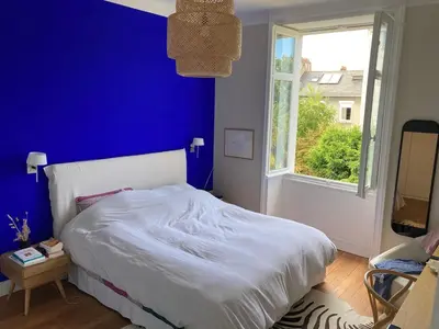 Un ou plusieurs lits dans un hébergement de l'établissement Maison centre Nantes dans impasse privée
