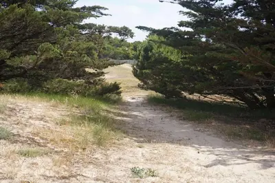 Paysage naturel près de la villa