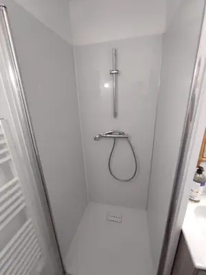 Salle de bains dans l'établissement Le chouette studio