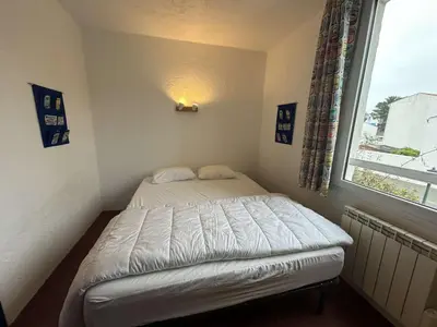 Un ou plusieurs lits dans un hébergement de l'établissement GU010-066 Maison 4 pièces- LA GUERINIERE- LES SABLES D'OR