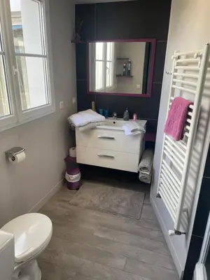 Salle de bains dans l'établissement Ô Sens