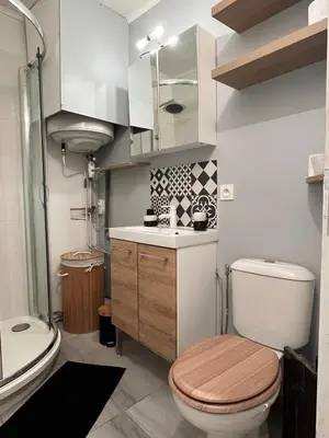 Salle de bains dans l'établissement La Madeleine