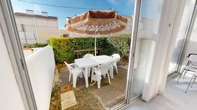 Balcon ou terrasse dans l'établissement Le Studio des Nenuphars
